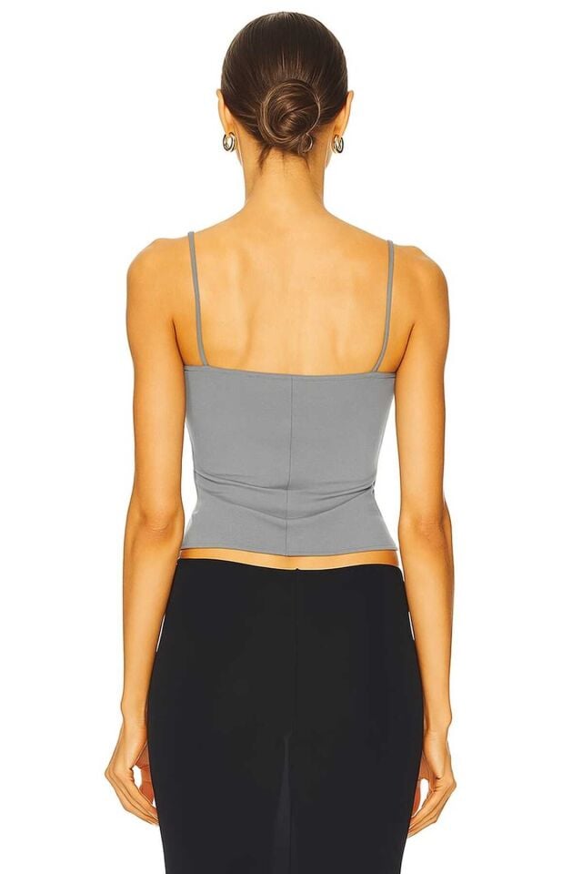 Kadın Straplez Askılı Crop Top